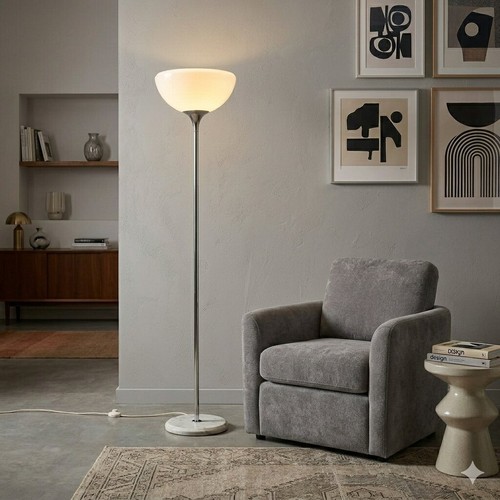Lampadaire vintage métal - lampadaire,