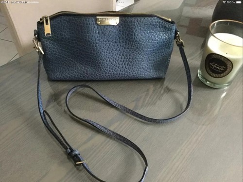 Sac bandoulière burberry cuir - bandoulière,