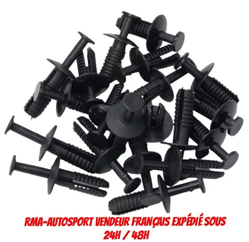 20x clips fixation rivet - 20x,