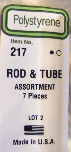 Evergreen 217 styrene rod - evergreen,