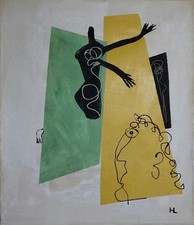 Tableau huile sur toile cubiste signé Henri Laurens - Art moderne français