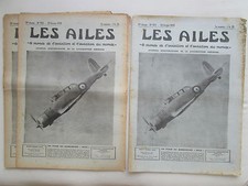 AILES 1939 923 SKUA CAUDRON CYCLONE SABENA PLANCHE DE BORD PLANEUR MODELISME 