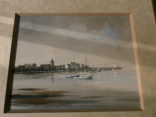 Aquarelle signé morlaine - ,,