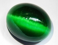 Cabochon ovale oeil de chat