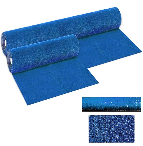 Gazon synthétique bleu - 7, mm