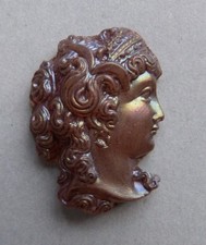 Profil de femme Camée en