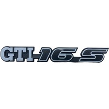 Logo GTI 16S pour Golf 2 GTI