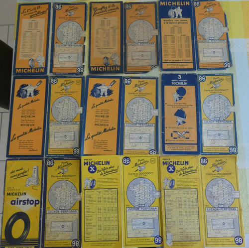 Cartes michelin anciennes - 16,