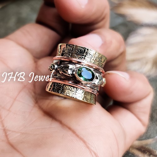 Bague toupie anti stress - bague, anti-stress