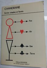 Livre : Cartes simples et Tarots - Chandrane - Ed. Bussière