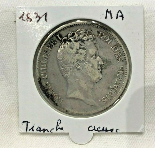 Monnaie ancienne argent ecu - 5f,