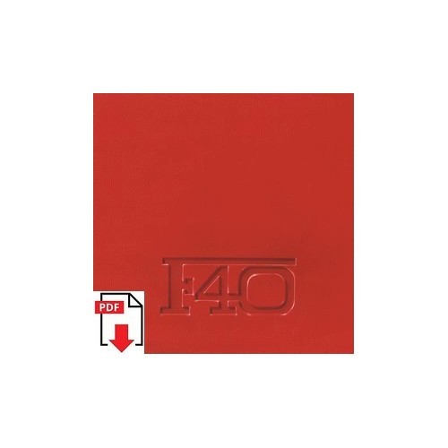 Brochure 1987 ferrari - brochure,