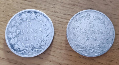 Pièces francs argent - pièces,