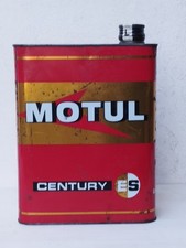 Bidon huile ancien Motul