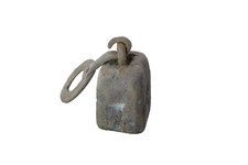 Poids de balance en fer forgé