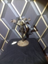 ancien pied de lampe art déco pour obus ou tulipe Muller Degué Daum Schneider