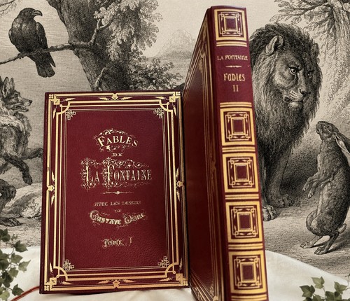 Fables fontaine doré 2 - fables,