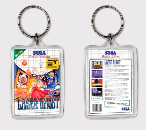 Porte clés laser - ghost, sega