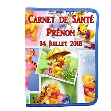 protege carnet de sante ourson