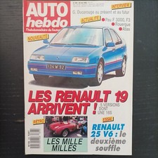 AUTO HEBDO 626 RENAULT 25 V6 i