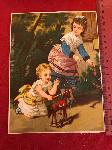 Chromo litho enfants - litho,