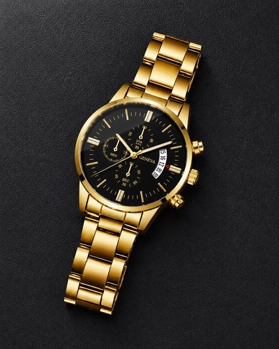 Geneva men gold tone - geneva,