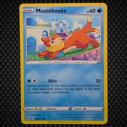 Cartes pokémon mustébouée - cartes,