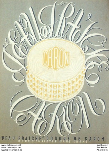 Publicite cosmetique caron - publicite,