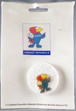Football - Coupe du Monde Fifa France 1998 - Pin's Footix Ballon en Main - Neuf 