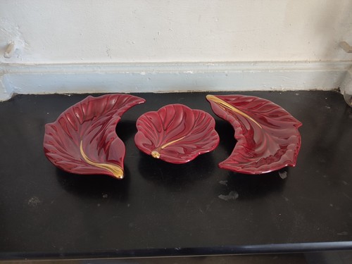 Trio coupelles feuilles - trio, de