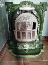 Poêle bois ancien - à, niledo