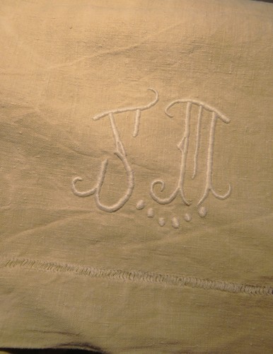 Drap ancien chanvre rustique - ancien,