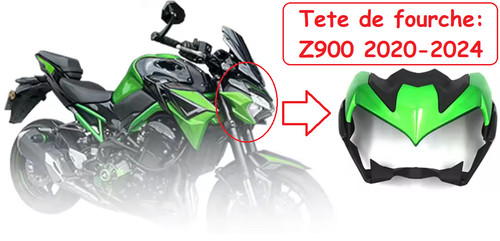 Tete fourche nez z900 - tete,