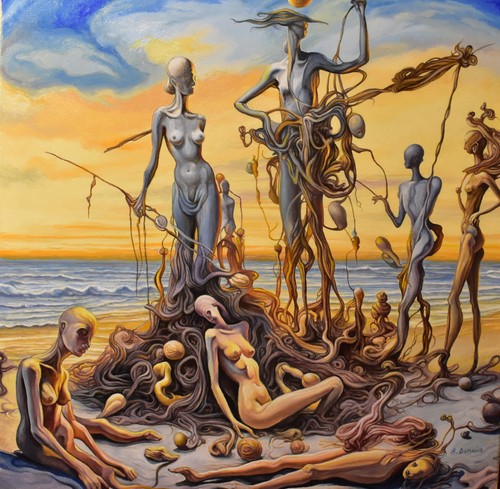 Scène surréaliste 41 - surréaliste,