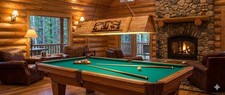 New Led Elk Hunter Pool Table