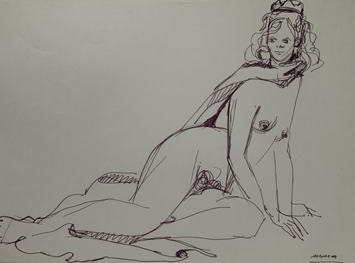 Très beau dessin féminin - beau,