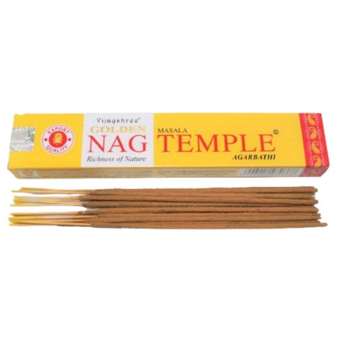 Golden nag temple - temple, encens