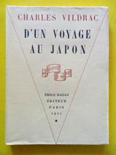 Charles Vildrac D'un Voyage au