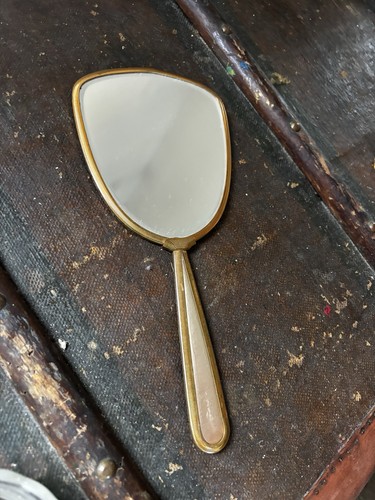 Miroir main maquillage - miroir,