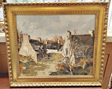 HUILE sur TOILE Tableau