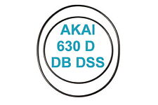 COURROIES SET AKAI GX 630 D DB