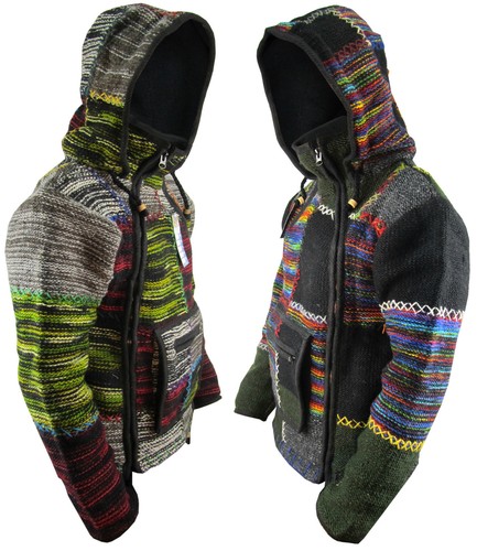 Veste capuche laine pour - en,