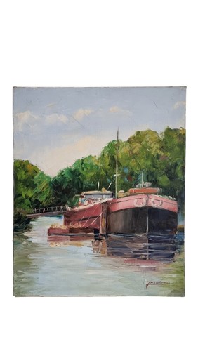 Painting oil landscape - painting,