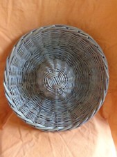 Vintage ancienne BANNETON boulanger en osier pour couronne Pain Panière Miche