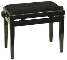 Tabouret de Piano + Banc Noir+ Neuf + Réglable en Hauteur
