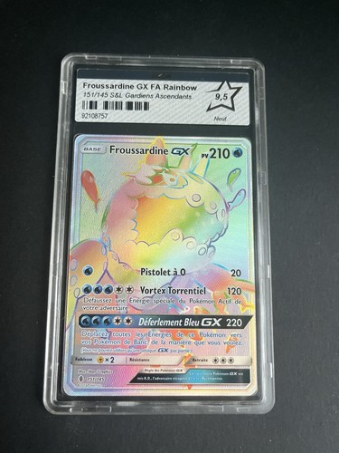 Carte pokemon froussardine - pokemon, gx