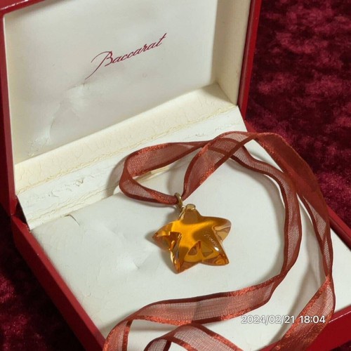 Collier baccarat pendentif - baccarat,