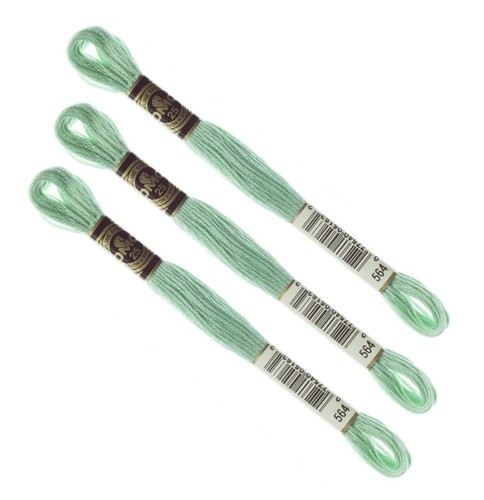Dmc 564 lot échevettes vert - dmc,