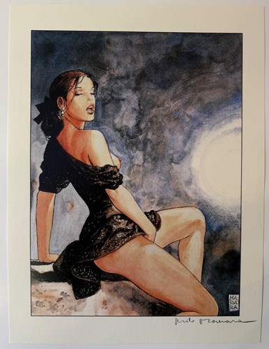 Manara tirage imprimé signé - tirage,