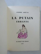 ARETIN (Pierre). La Putain